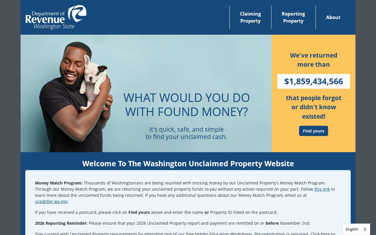 North Lynnwood public records unclaimed property owner search